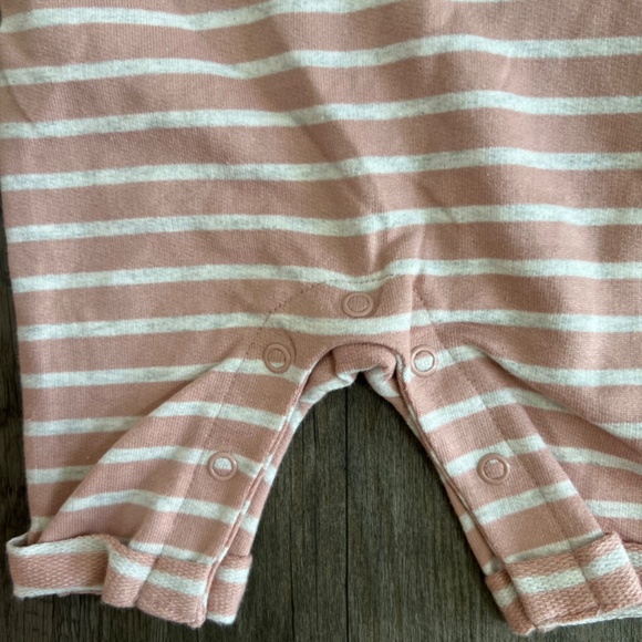 Little Planet by Carter’s Sleeveless Striped Romper - Picture 2 of 4